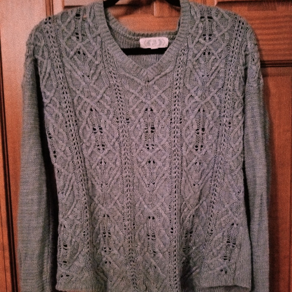 cute grey sweater